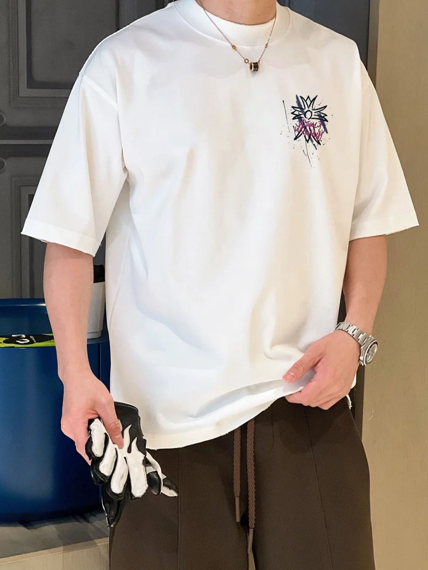 使い勝手良 2025 クロムハーツ 新作 半袖Tシャツ スーパーコピー