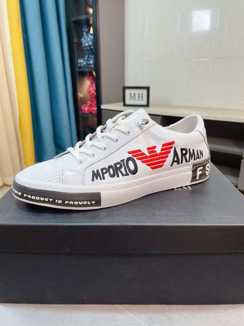 人気爆発☆ 2026 ジョルジオアルマーニ 新作 スニーカー コピー