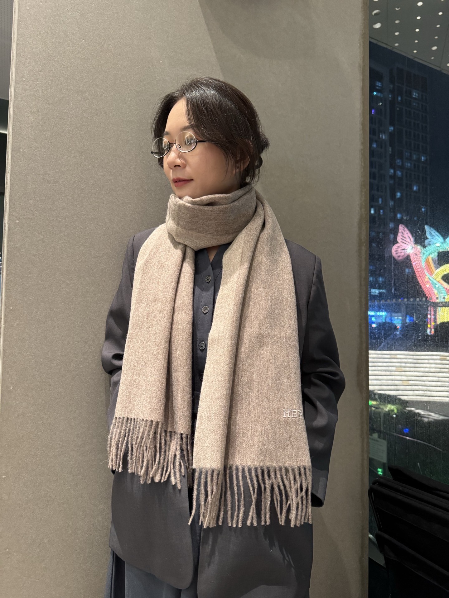 超限定♪ 2026 エルメス 新作 マフラー ウール コピー