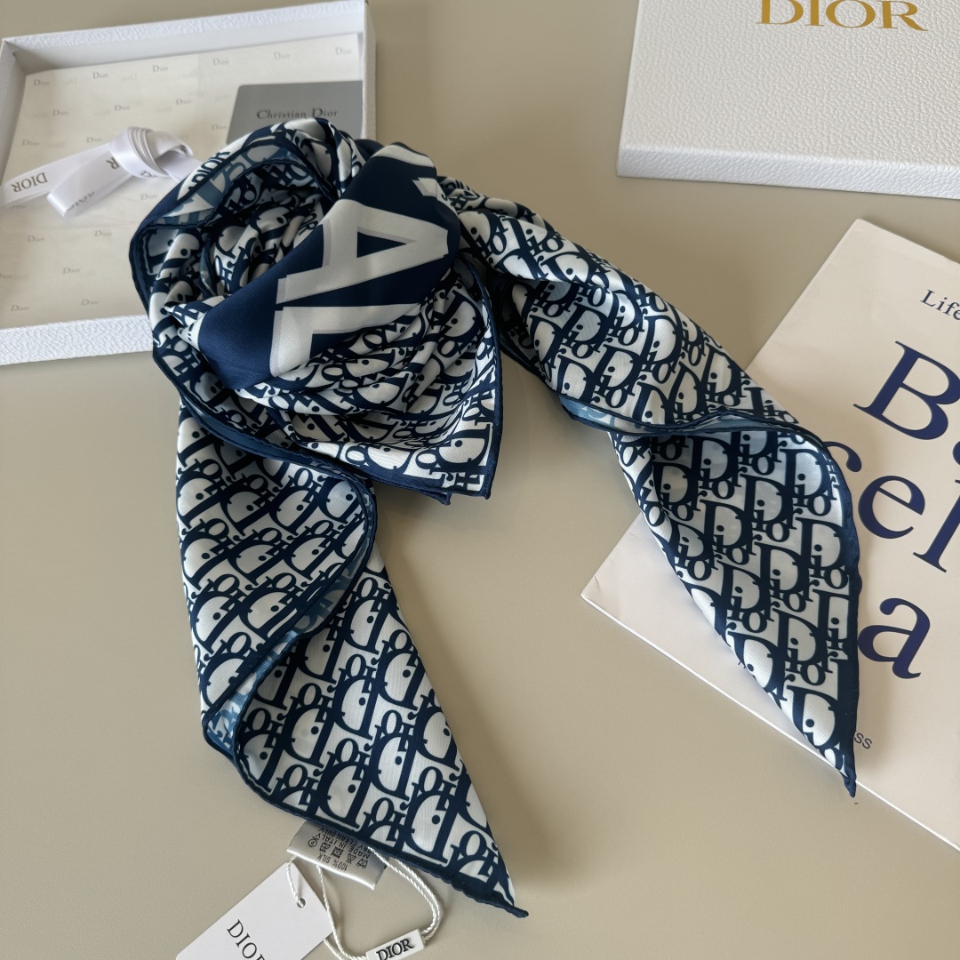 絶対欲しい！ 2026 ディオール 新作 マフラー シルク スーパーコピー