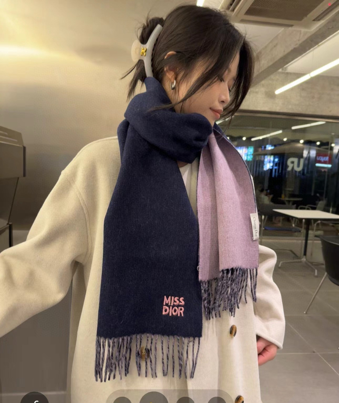 ☆超人気☆ 2026 ディオール 新作 マフラー ウール スーパーコピー