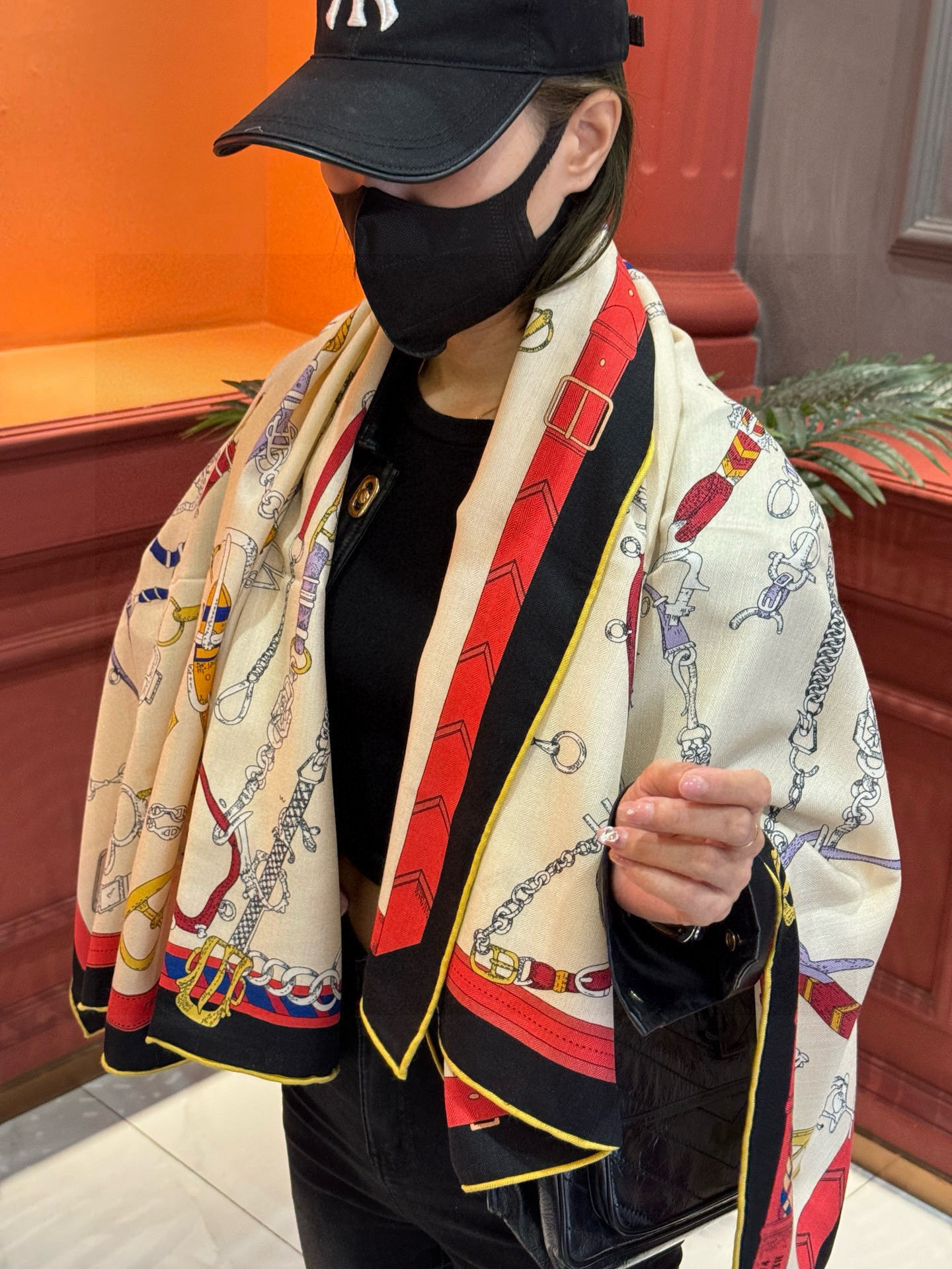 注目アイテム♡ 2026 エルメス 新作 マフラー ウール 偽物