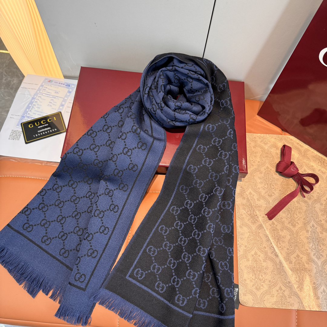 《人気★》2026 グッチ 新作 マフラー ウール スーパーコピー