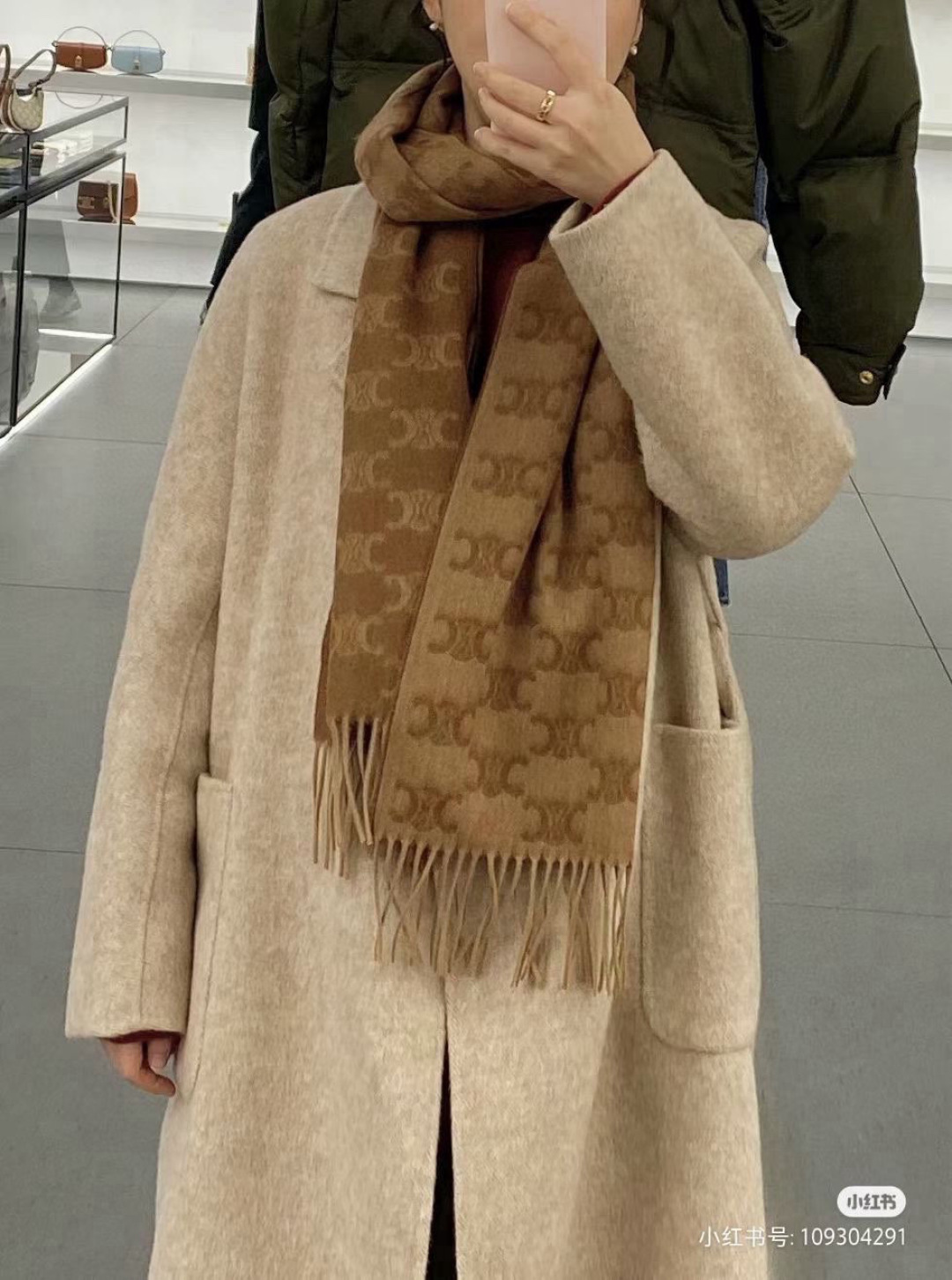 人気No1 2026 セリーヌ 新作 マフラー ウール スーパーコピー