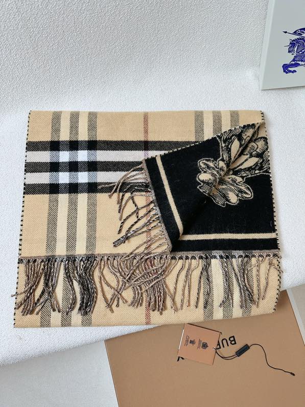 一目惚れ♪ 2026 バーバリー 新作 マフラー ウール 偽物