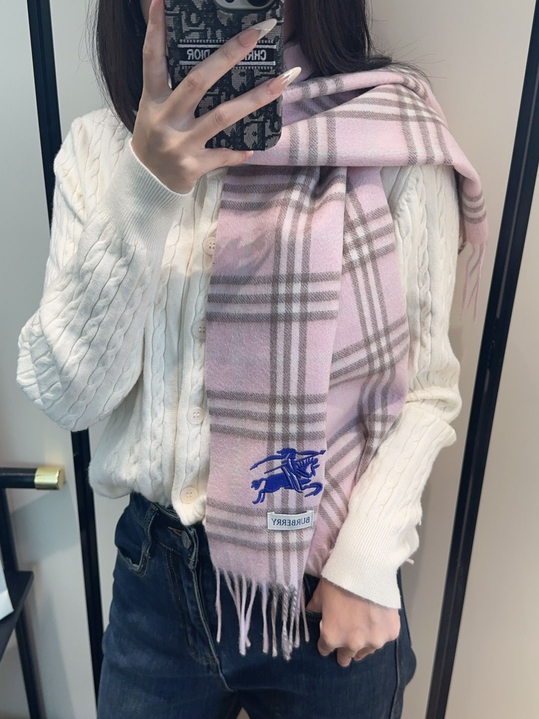 ★日本!!人気！2026 バーバリー 新作 マフラー ウール 偽物