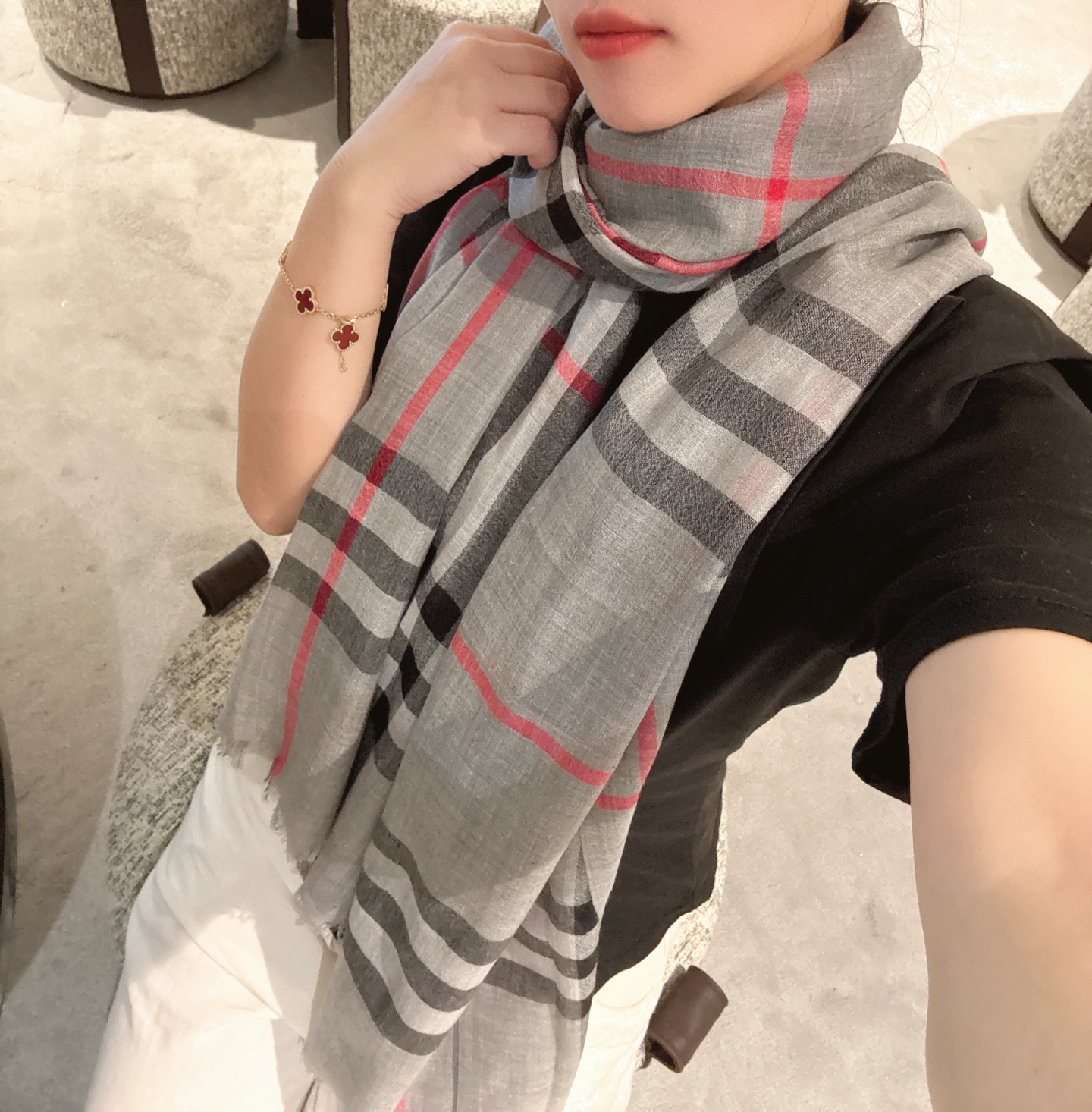 売上総額１位！2026 バーバリー 新作 マフラー ウール コピー