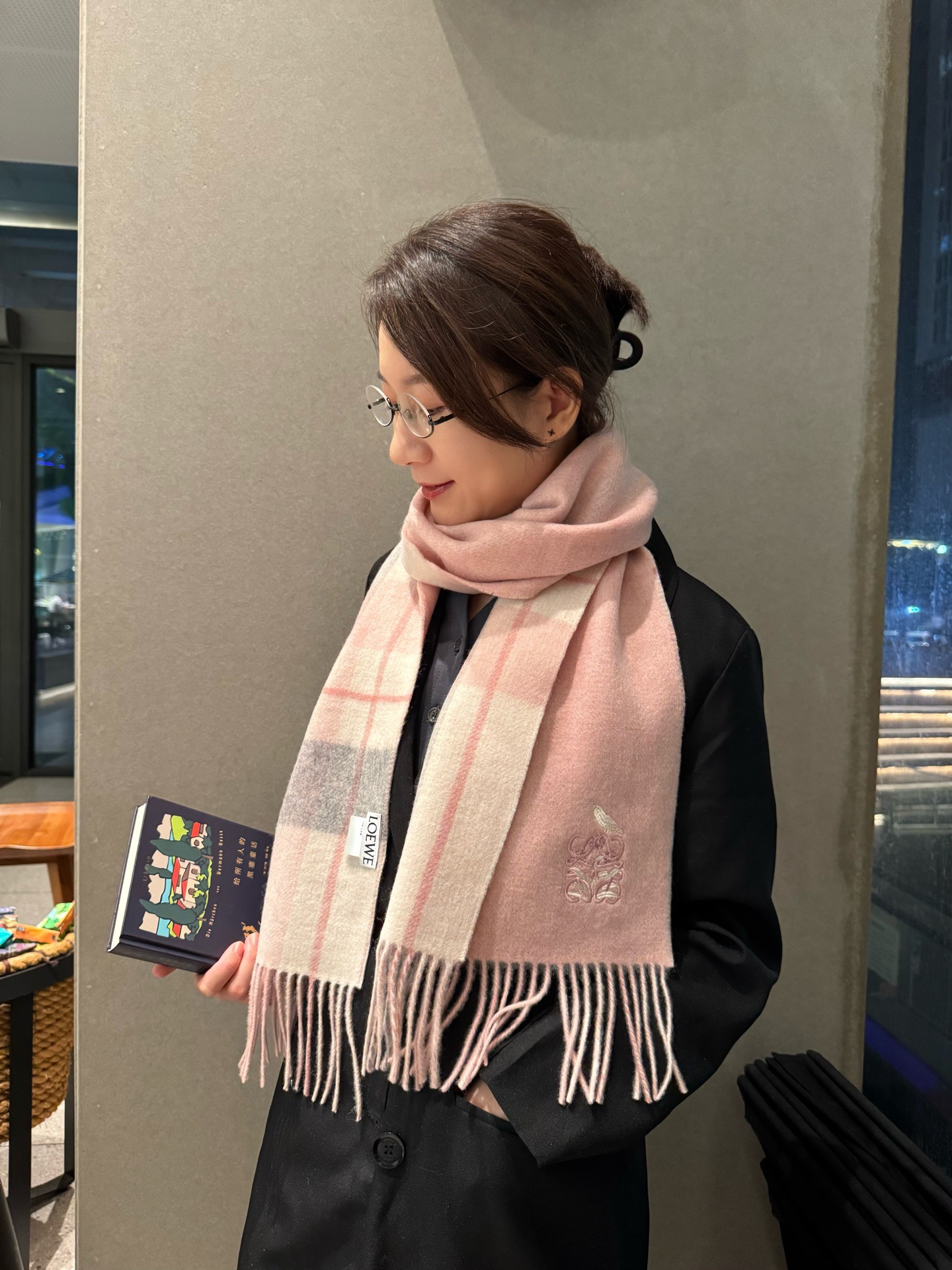 超限定♪ 2026 ロエベ 新作 マフラー ウール 偽物