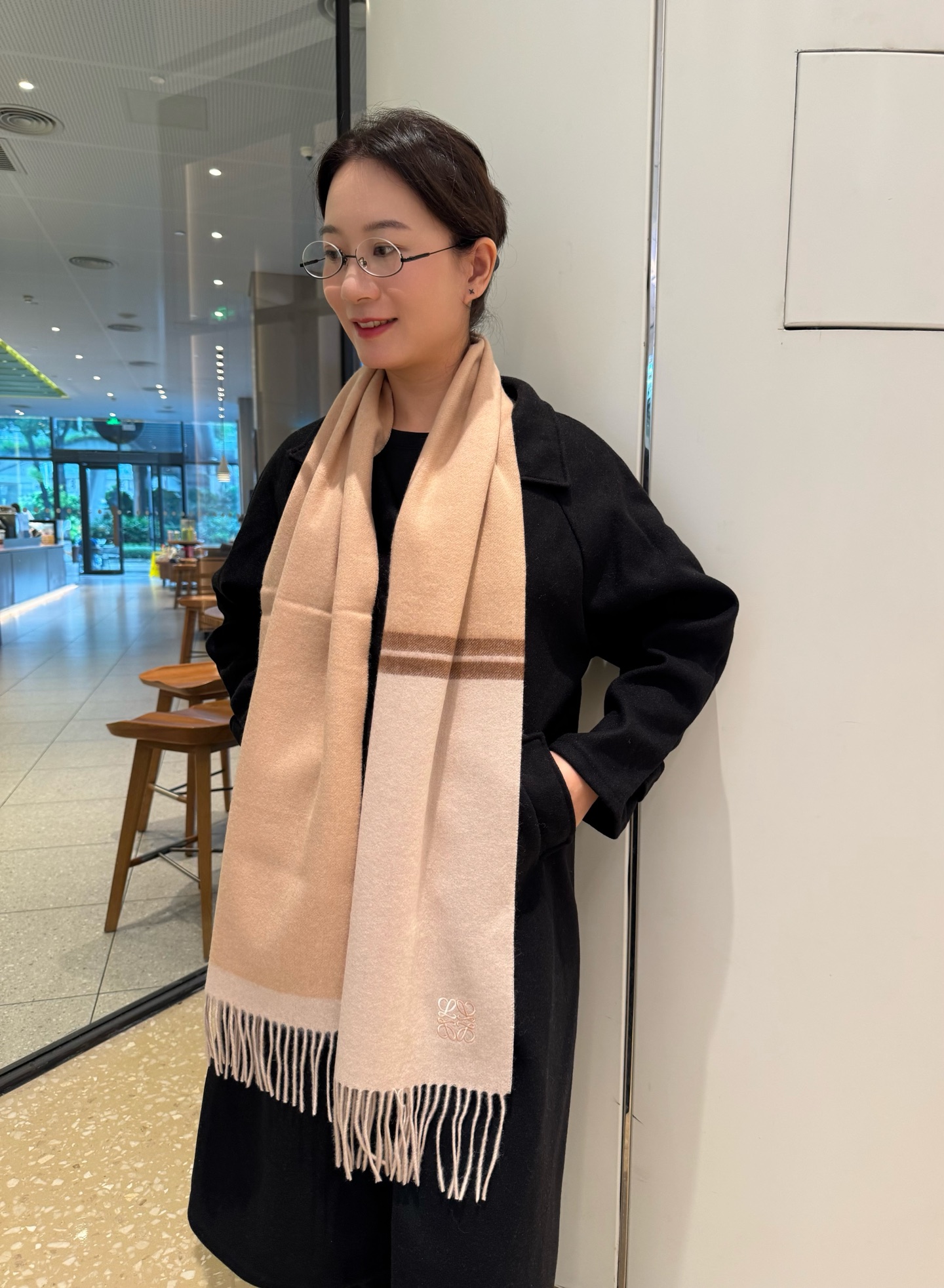 【即発】★ 2026 ロエベ 新作 マフラー ウール コピー