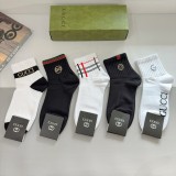 最安値挑戦 2026 グッチ 新作 ソックス 偽物 5足セット