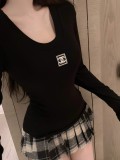 お洒落 2026 シャネル 新作 長袖Tシャツ スーパーコピー