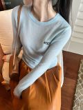 激安価格！ 2026 ミュウミュウ 新作 長袖Tシャツ コピー 3色