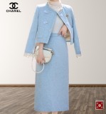 すぐ届く 2026 シャネル 新作 セットアップ 偽物 2色