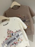 超限定♪ 2026 ディオール 新作 半袖Tシャツ コピー 2色