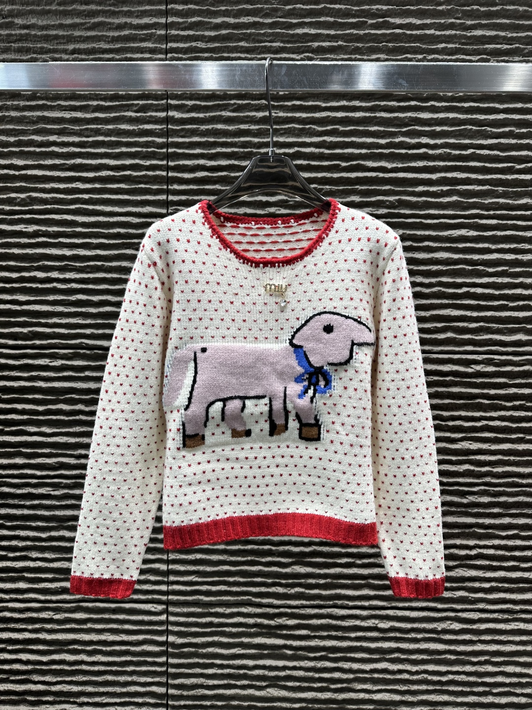 希少♪限定 2026 ミュウミュウ 新作 ニット スーパーコピー