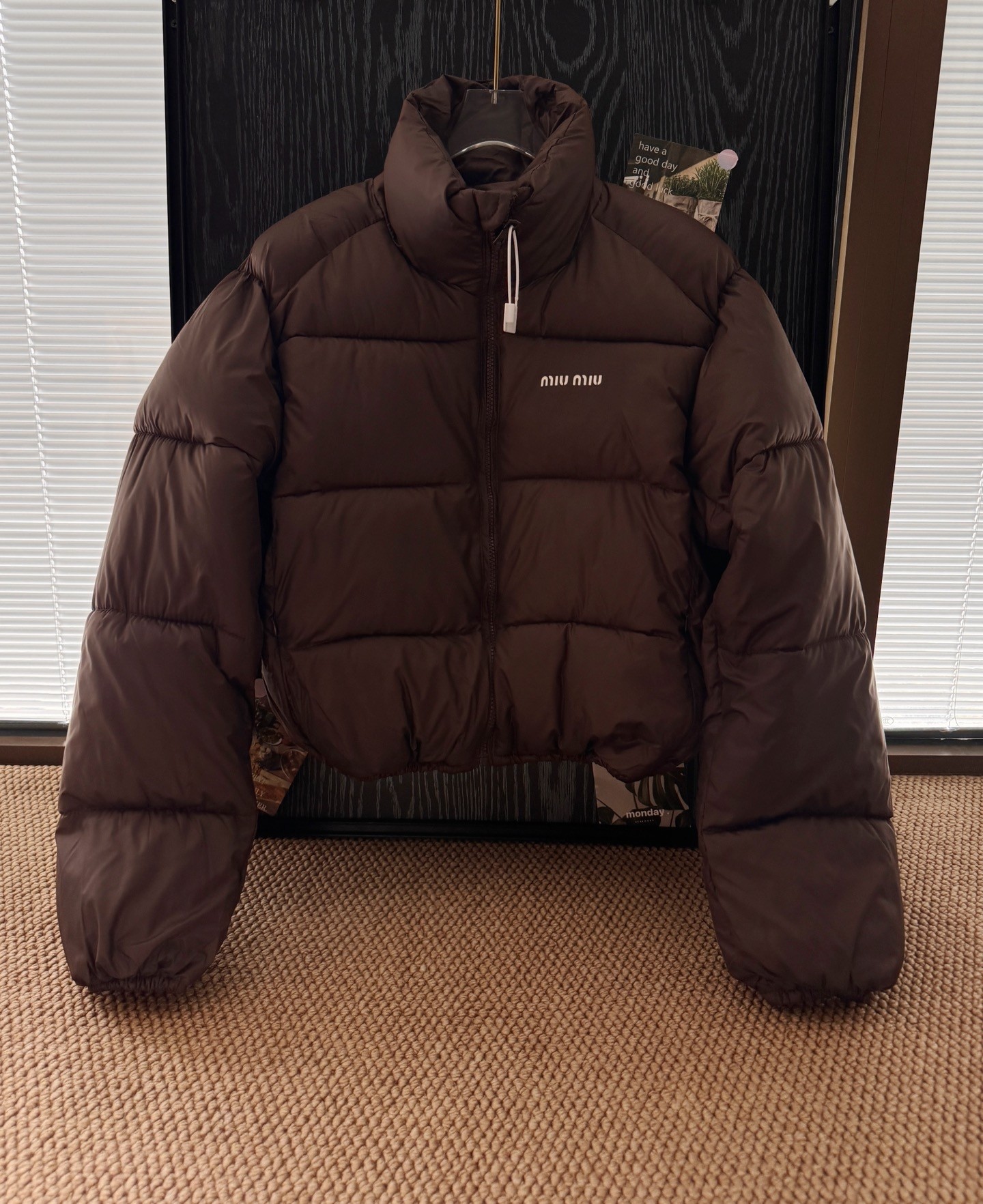 新色登場☆  2026 ミュウミュウ 新作 ダウンジャケット コピー