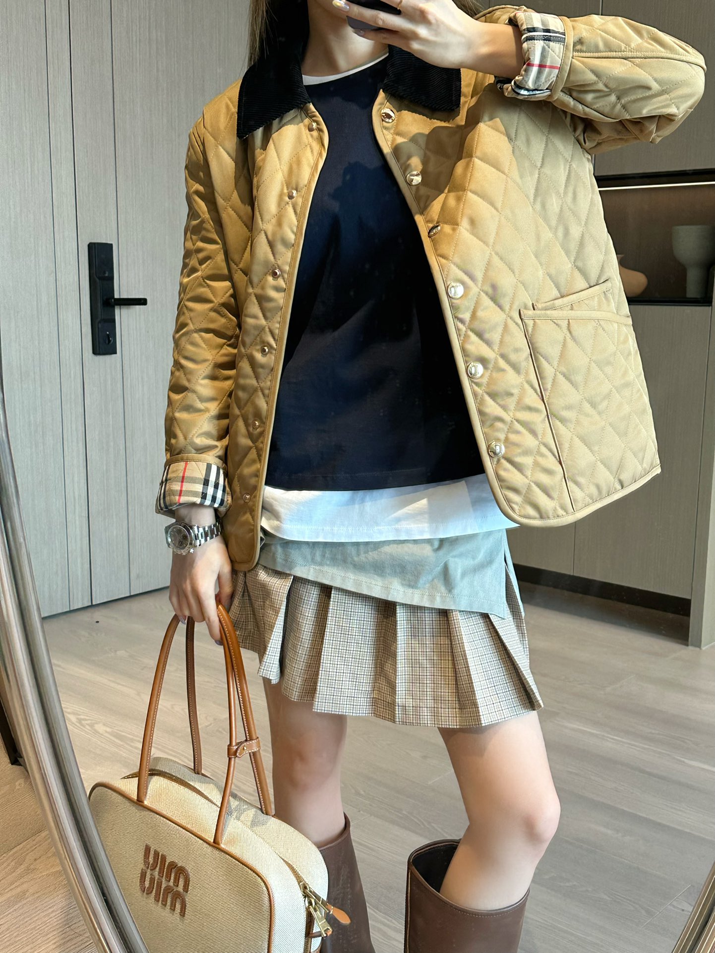 大人気！暖かい♪ 2026 バーバリー 新作 ジャケット コピー 2色