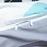 売上総額１位！エルメス 2026新作 掛け布団カバーセット4点 ダブルサイズ/キングサイズベッド 綿生地ベッドカバー 新居寝具用品