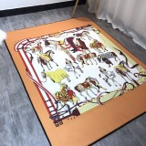 【即発】★ エルメス 2026新作 カーペット絨毯 人気カーペット新品 オールシーズン 絨毯新居マット 新居寝具用品