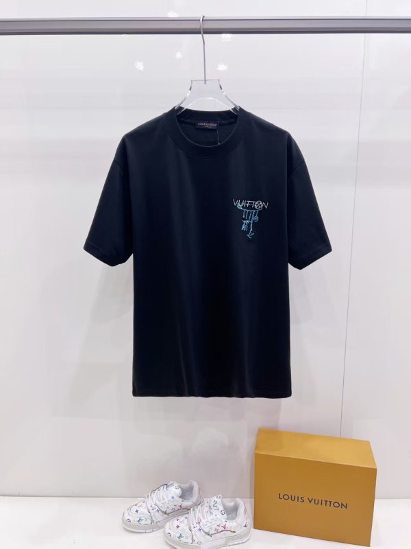 すぐ届く 2026 ルイヴィトン 新作 半袖Tシャツ 偽物