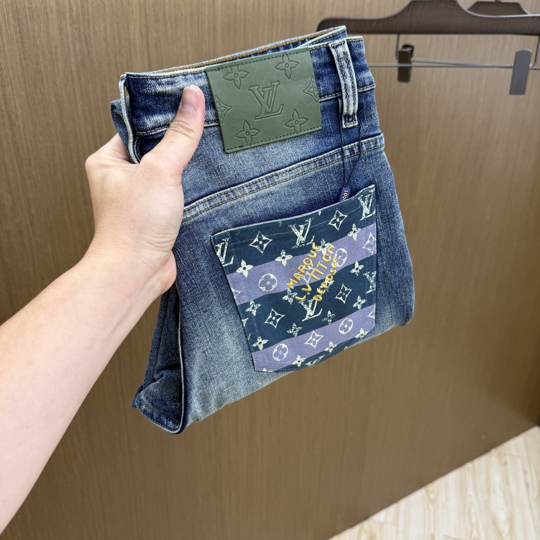 超希少！2026 ルイヴィトン 新作 ジーンズ スーパーコピー