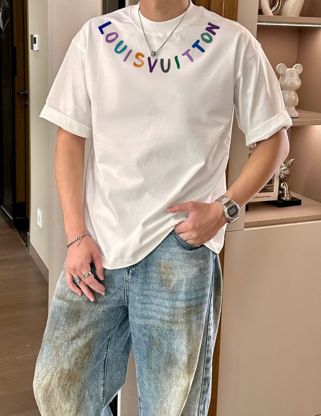 高品質♪♪♪ 2026 ルイヴィトン 新作 半袖Tシャツ コピー