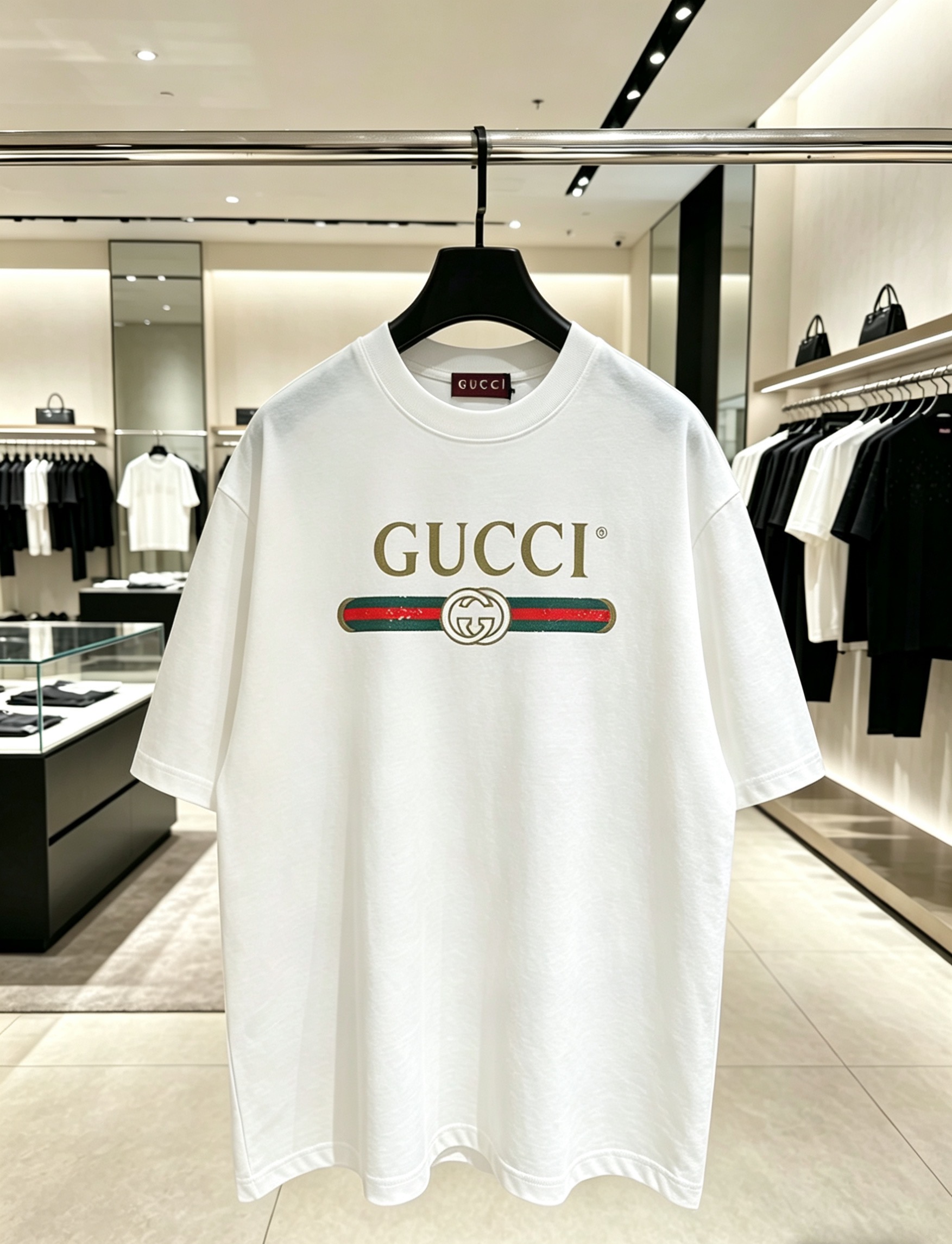 送料込 2026 グッチ 新作 半袖Tシャツ スーパーコピー