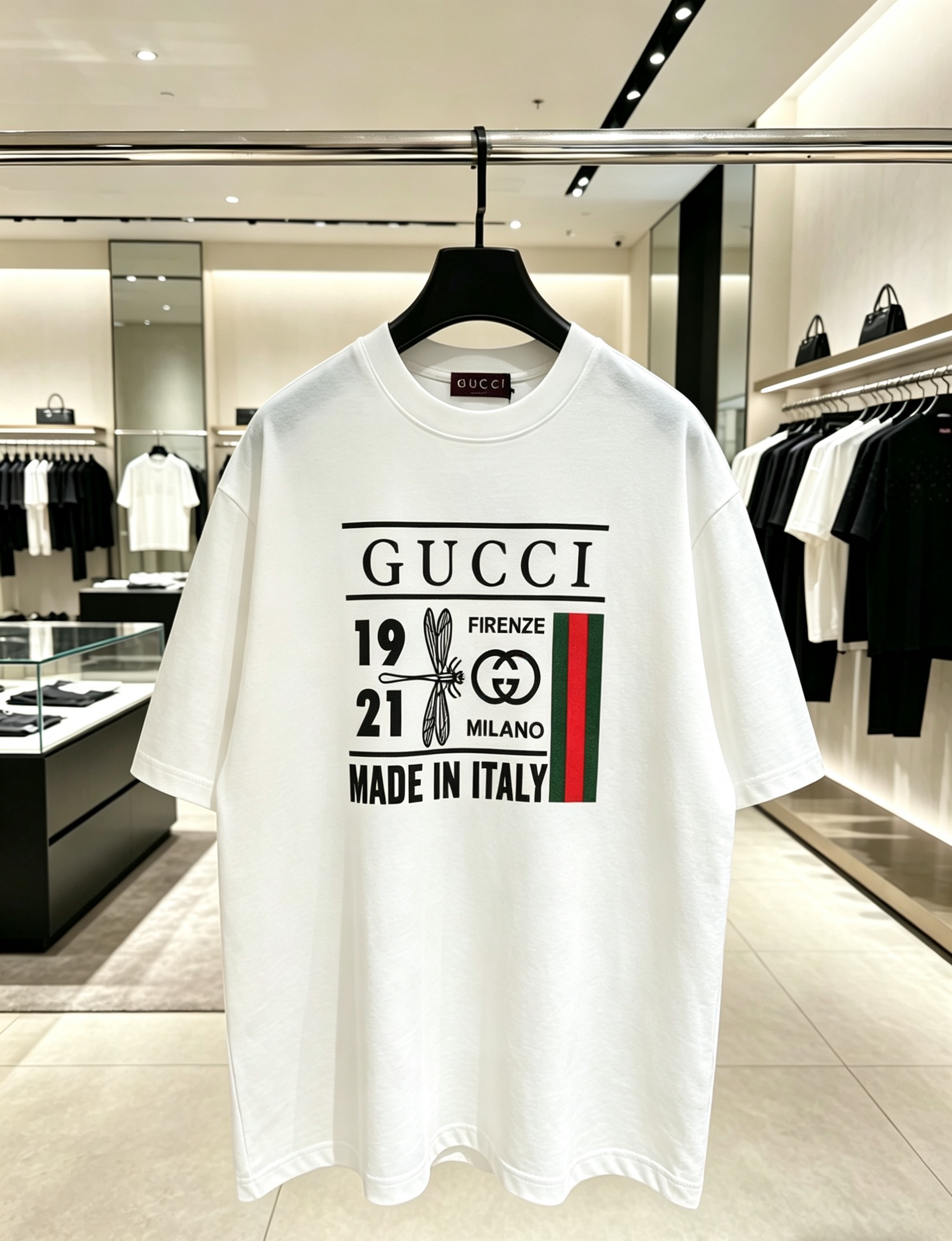 超希少！2026 グッチ 新作 半袖Tシャツ 偽物