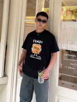 争奪戦 2026 フェンディ 新作 半袖Tシャツ コピー
