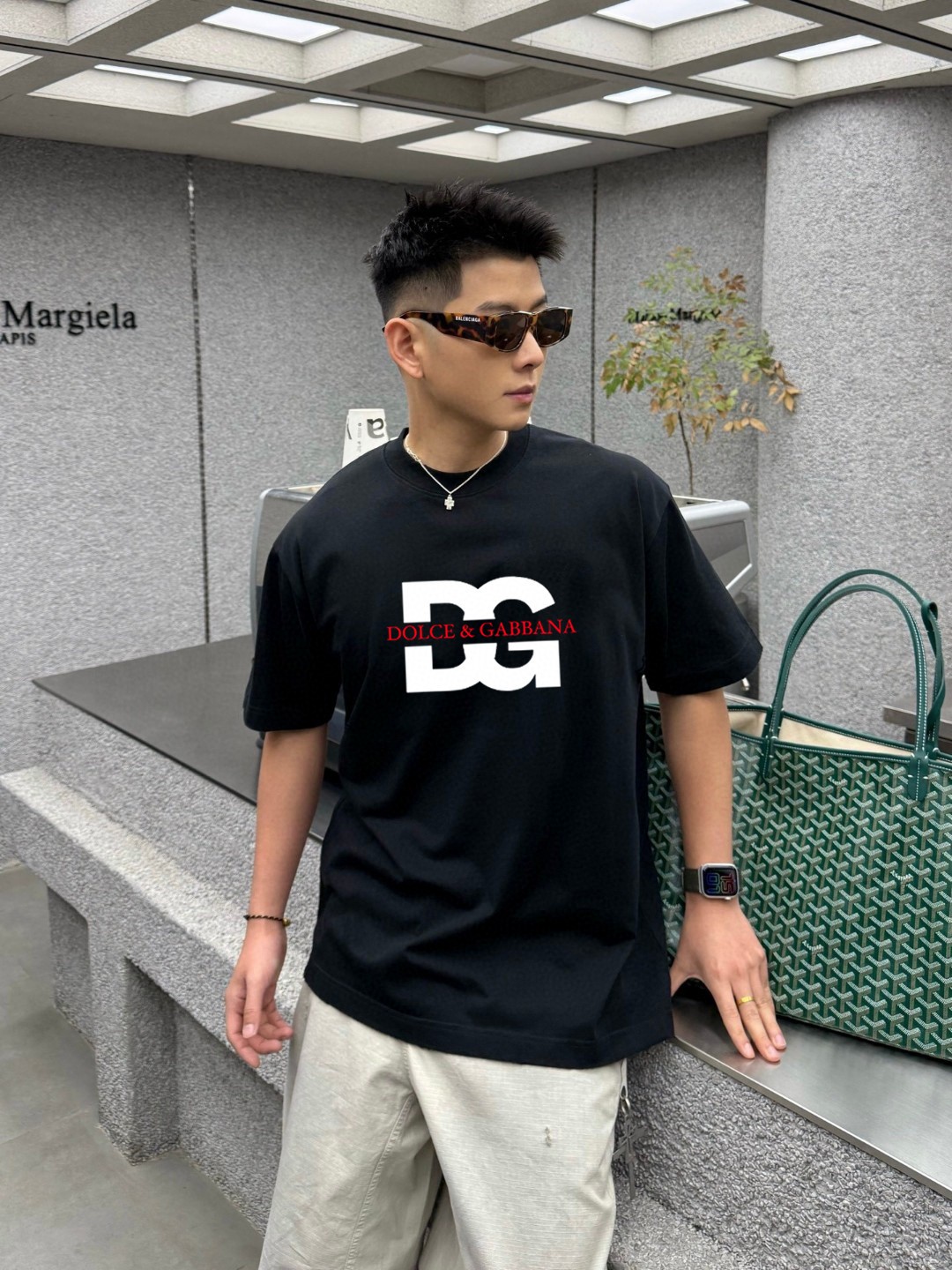 お洒落  2026 ドルチェ&ガッバーナ 新作 半袖Tシャツ コピー 2色