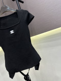 完売必至 2026 シャネル 新作 半袖Tシャツ コピー 2色