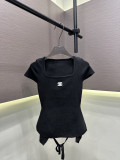 完売必至 2026 シャネル 新作 半袖Tシャツ コピー 2色