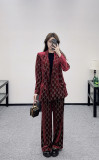 争奪戦  2026 グッチ 新作 スーツ  カジュアルパンツ  偽物