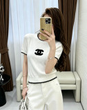 使い勝手良 2026 シャネル 新作 半袖Tシャツ コピー 3色