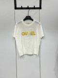一目惚れ♪ 2026 シャネル 新作 半袖Tシャツ コピー