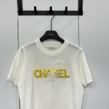 一目惚れ♪ 2026 シャネル 新作 半袖Tシャツ コピー