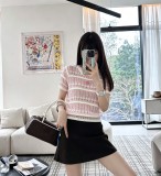 高品質 2026 シャネル 新作 半袖Tシャツ 偽物 2色