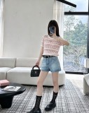 高品質 2026 シャネル 新作 半袖Tシャツ 偽物 2色