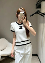 注目度抜群！2026 シャネル 新作 半袖Tシャツ スーパーコピー 3色