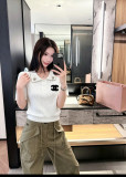 激安価格！2026 シャネル 新作 半袖Tシャツ 偽物 2色