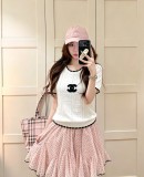 完売前に！2026 シャネル 新作 半袖Tシャツ 偽物 2色