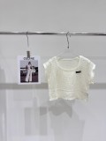 最安値挑戦 2026 ミュウミュウ 新作 半袖Tシャツ スーパーコピー