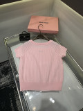 人気急上昇 2026 ミュウミュウ 新作 半袖Tシャツ スーパーコピー 4色