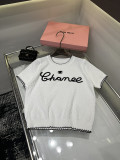一目惚れ♪ 2026 シャネル 新作 半袖Tシャツ スーパーコピー 4色