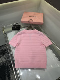 希少♪限定 2026 ミュウミュウ 新作 半袖Tシャツ スーパーコピー