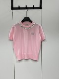 売上総額１位！ 2026 ミュウミュウ 新作 半袖Tシャツ 偽物