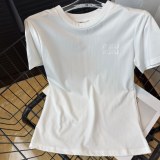注目度抜群！ 2026 ミュウミュウ 新作 半袖Tシャツ スーパーコピー