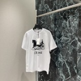 日本未入荷 ー 2026 セリーヌ 新作 半袖Tシャツ 偽物  2色