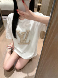 すぐ届く 2026 ルイヴィトン 新作 半袖Tシャツ スーパーコピー