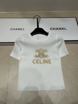 おすすめ 2026 セリーヌ 新作 半袖Tシャツ スーパーコピー 2色